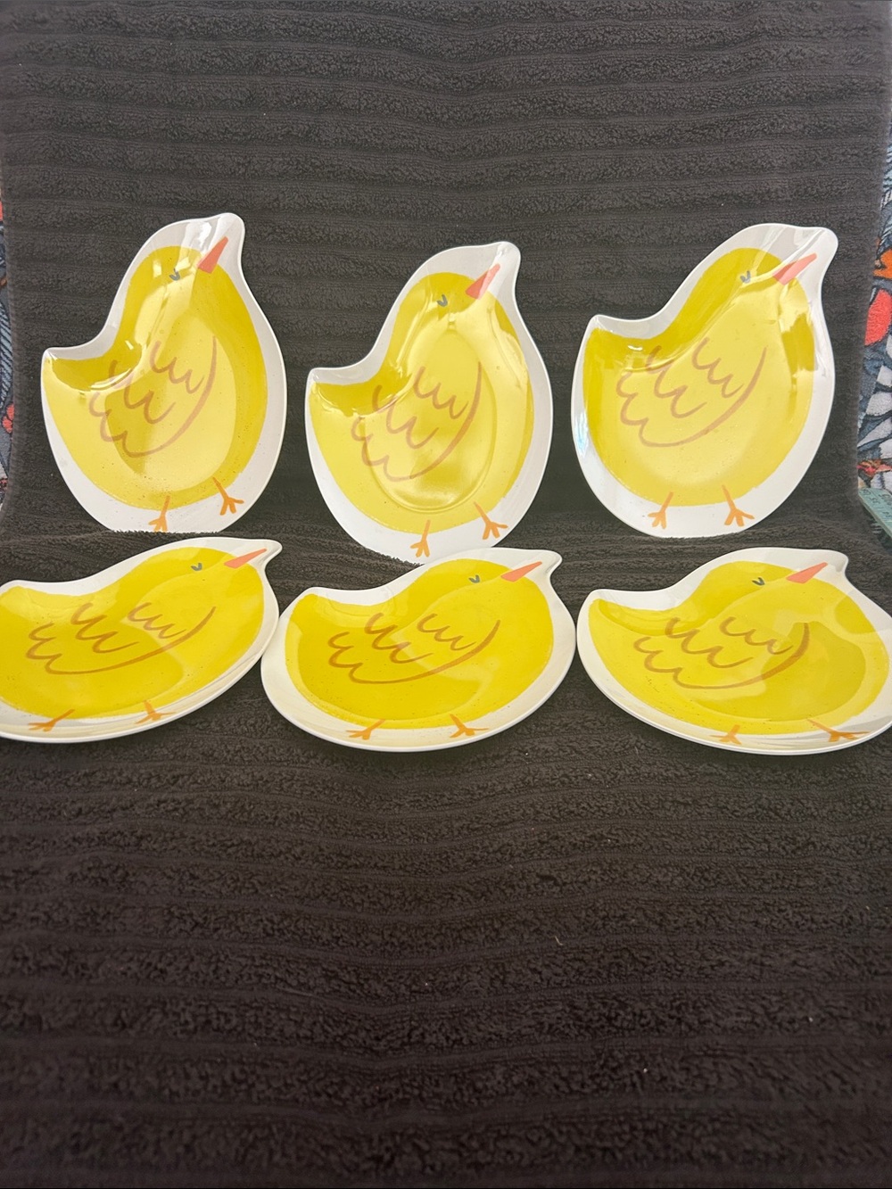 Spritz Yellow Chick Party Plates - Set of 6